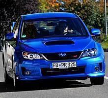 Seit 2010 ist der WRX STI in Deutschland als vier- oder fünftürige Limousine mit einem 300 PS starken Boxermotor erhältlich.